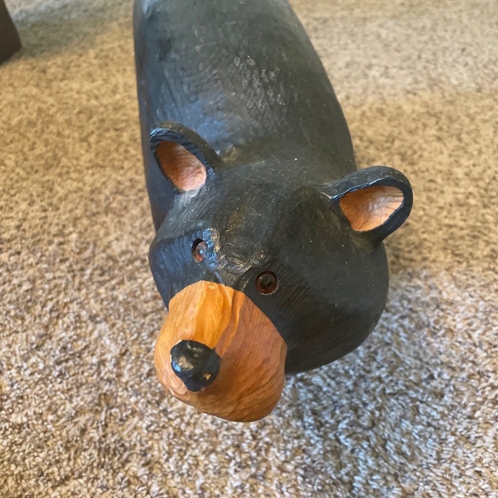 Big sky carved black bears